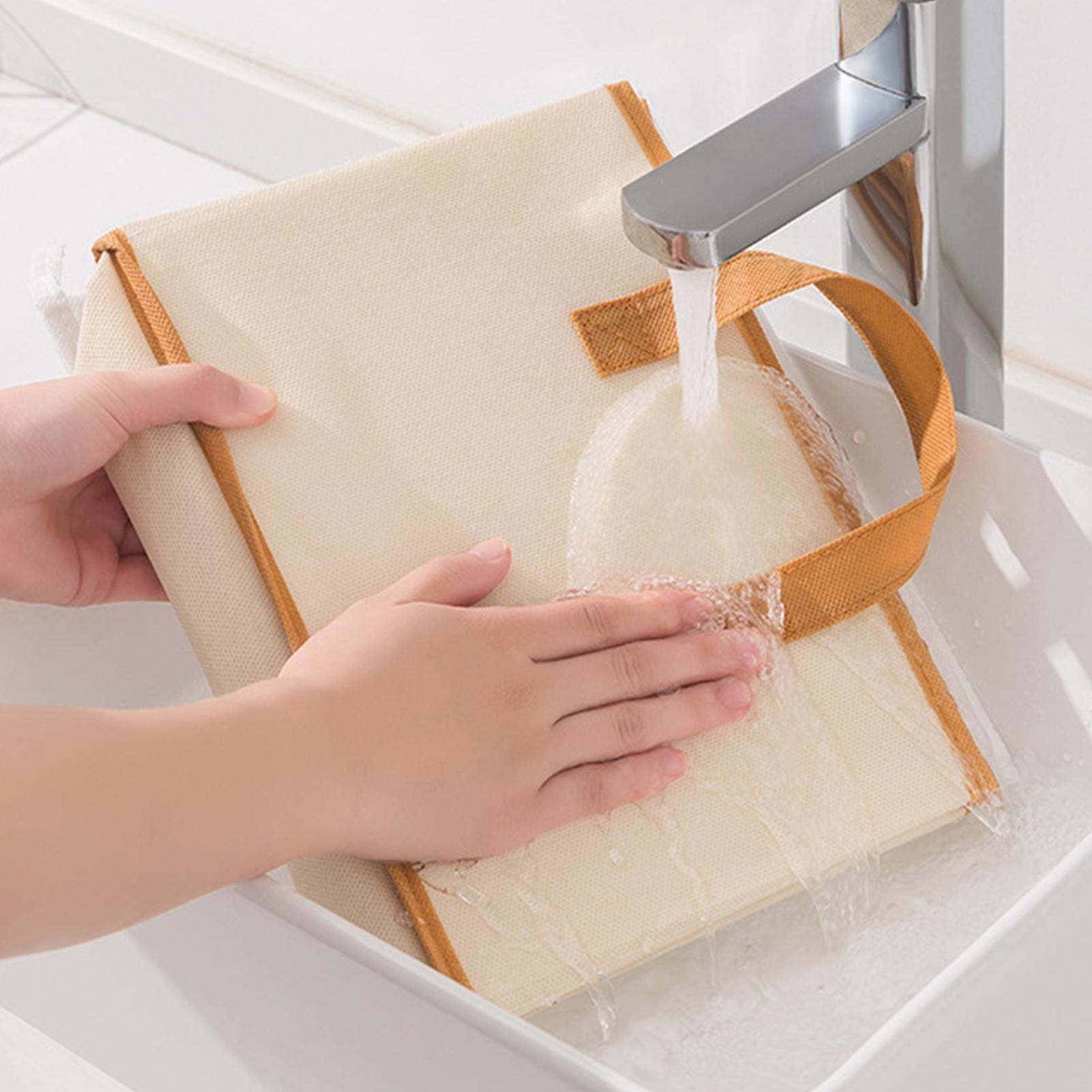 Clothes Stackable Storage Bins with Handles Box Containers for Clothes Quilts Blankets Toys