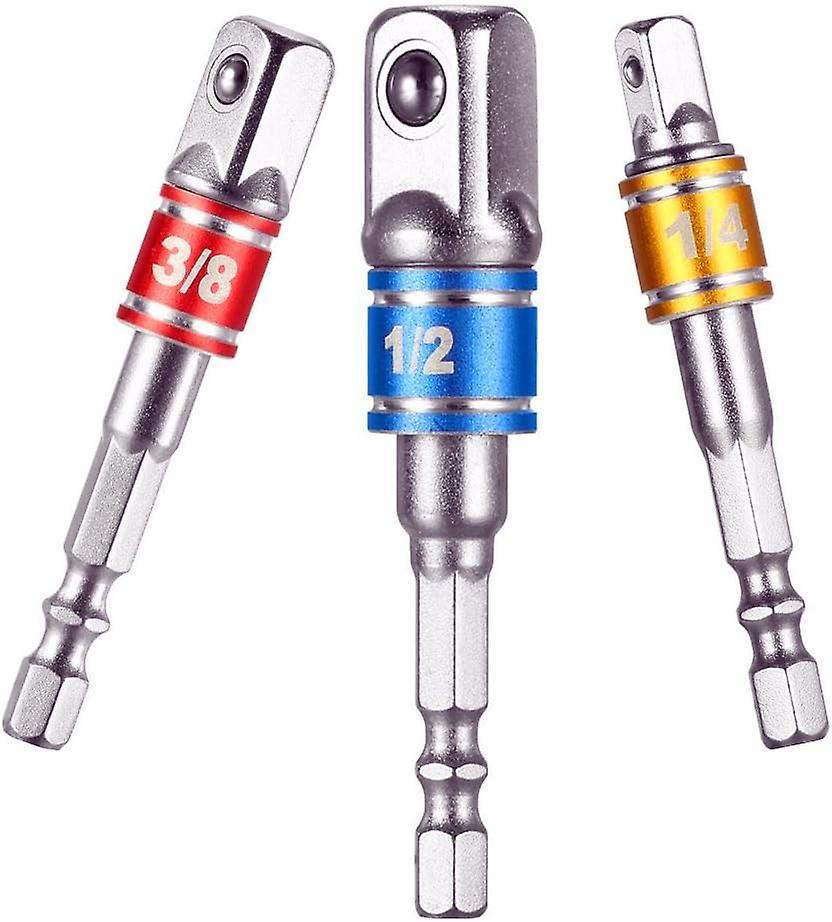 Hexagonal / Square Adapter 1/4" / 1/2" / 3/8" (germany Import) Eph