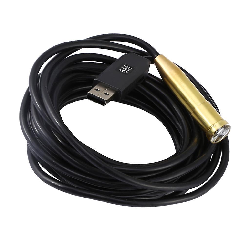 HD Camera USB Borescope Inspection Waterproof Night Vision Borescope 5M