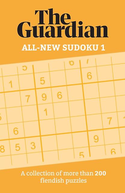 The Guardian Allnew Sudoku 1 by The Guardian Paperback Book