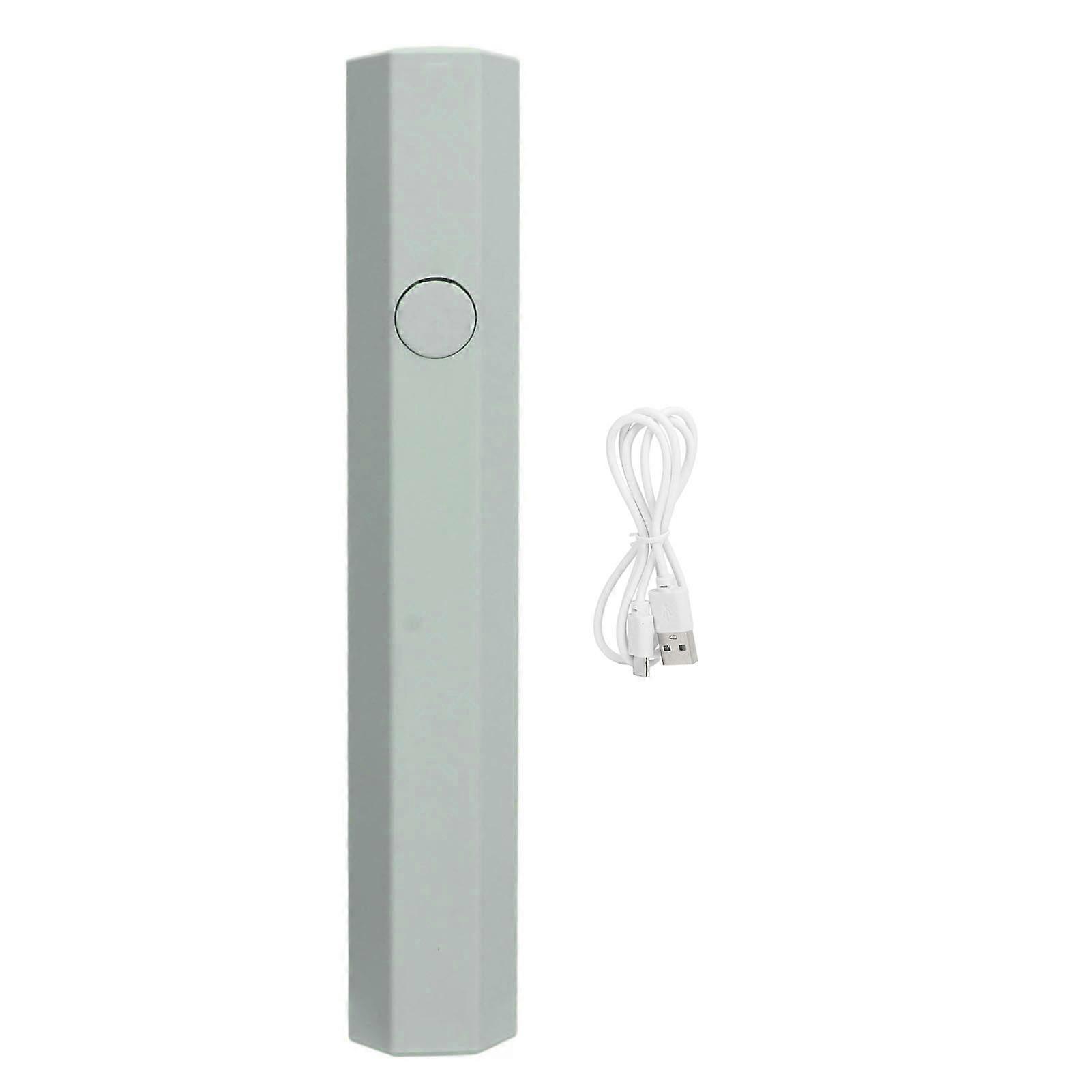 Lampe à ongles portable à lumière douce, 1 pièce, LED, mini sèche-ongles UV portable pour un séchage rapide à la maison, vert