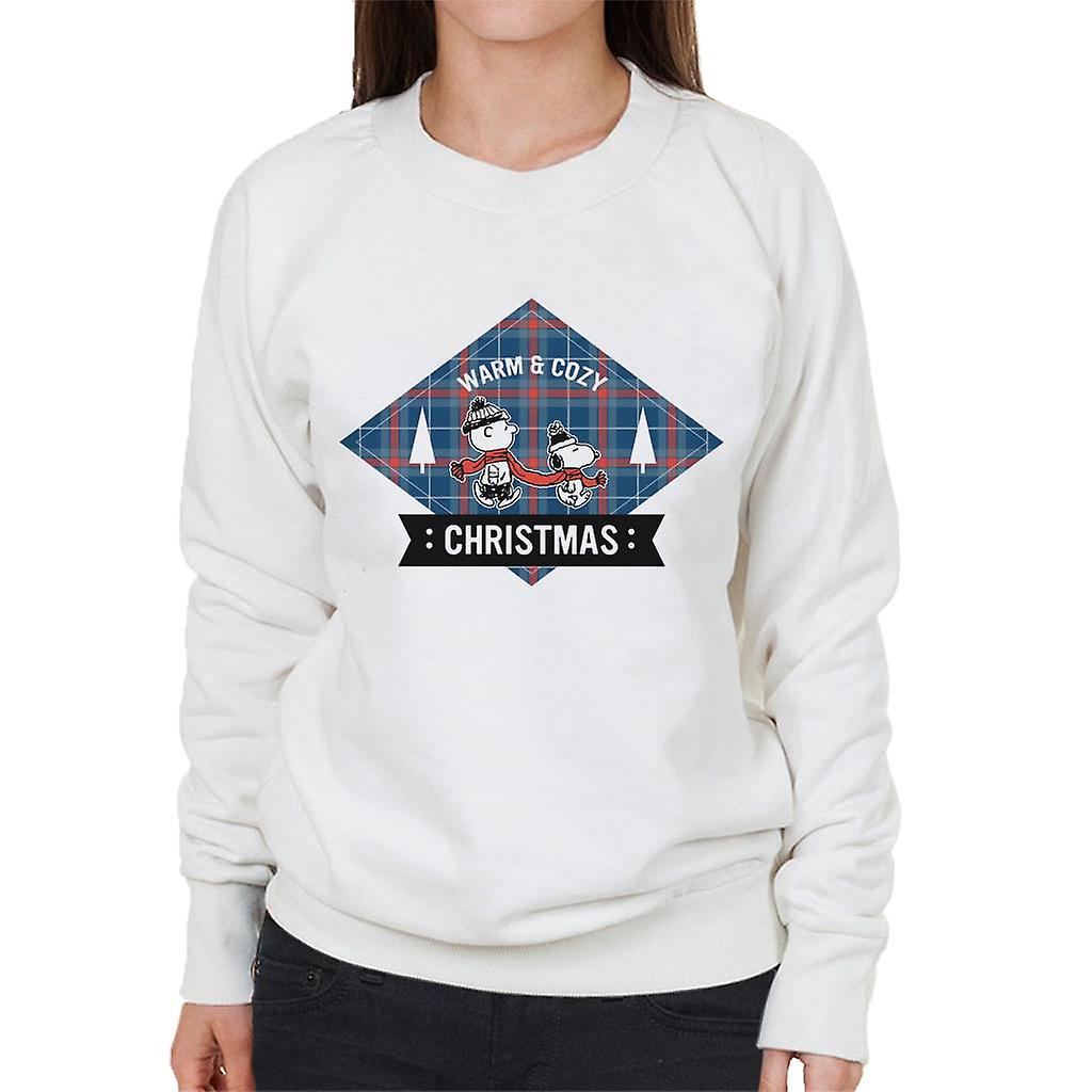 Peanuts Snoopy Charlie Brown Scarf Share Women's Sweatshirt
