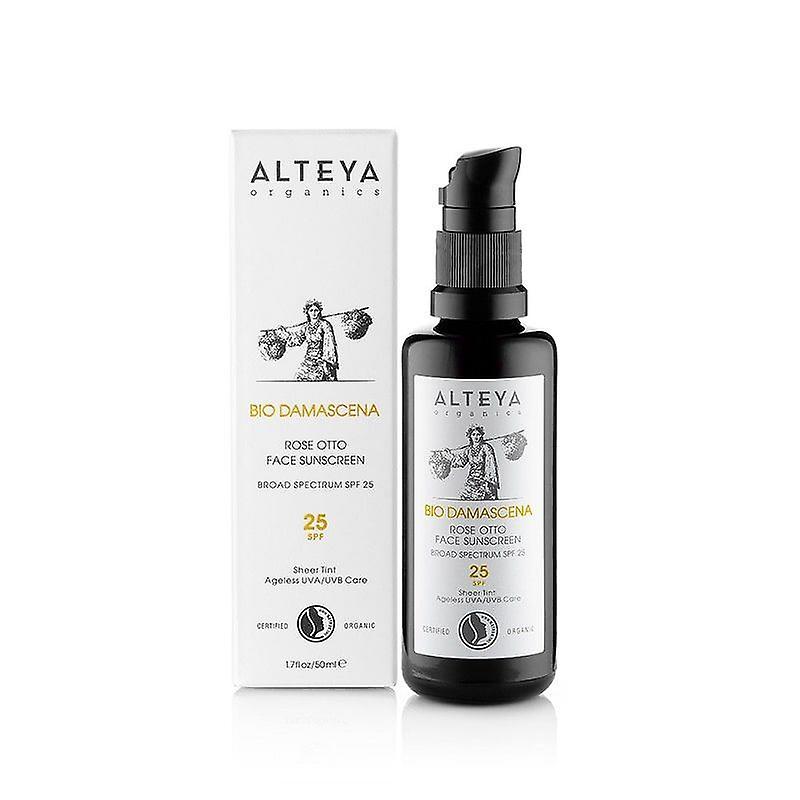 Alteya Organics Bio 大马士革玫瑰奥托防晒霜 SPF25 50ml （AO0043）