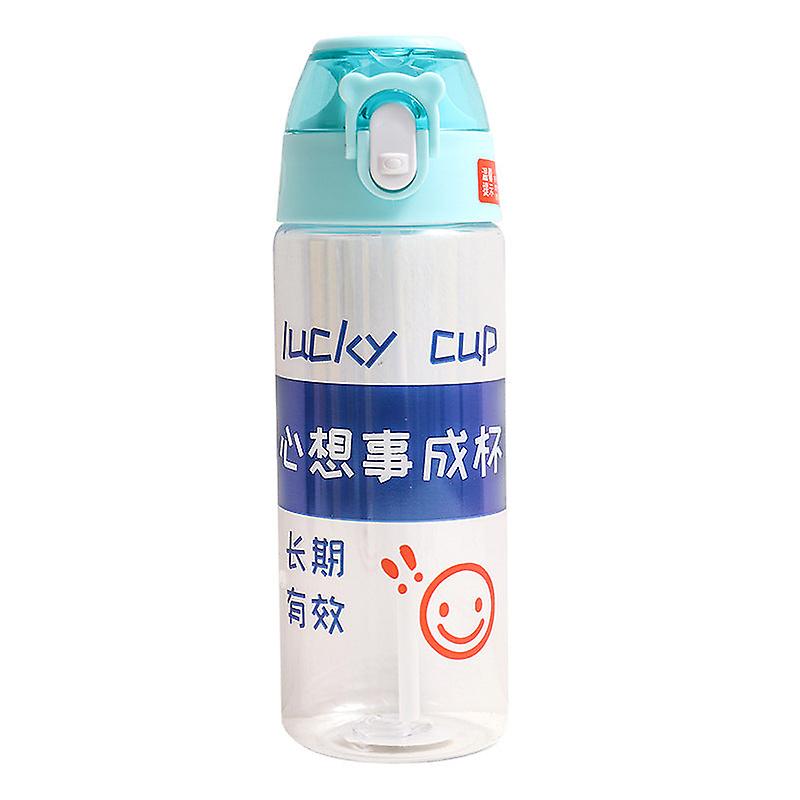 子供のためのかわいい水飲用ボトルパーソナライズされたテキストバウンスカバープラスチックかわいい漫画ポータブル