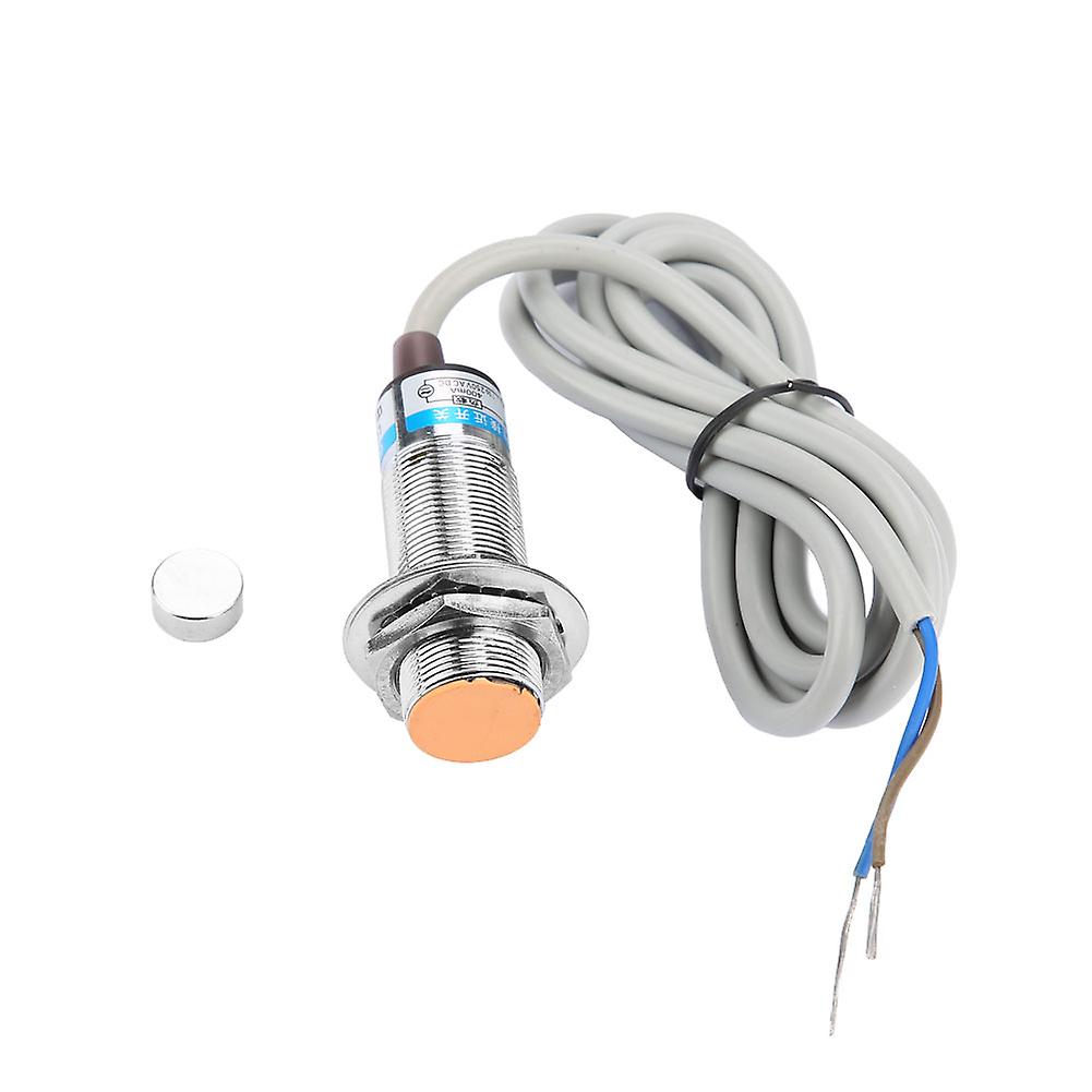 Ouitble Proximity Sensor SwitchNO 10mm Capacitive Proximity Sensor Switch, LG18A3-10-J/EZ NO, Distance Measuring, 180mm Cable Length