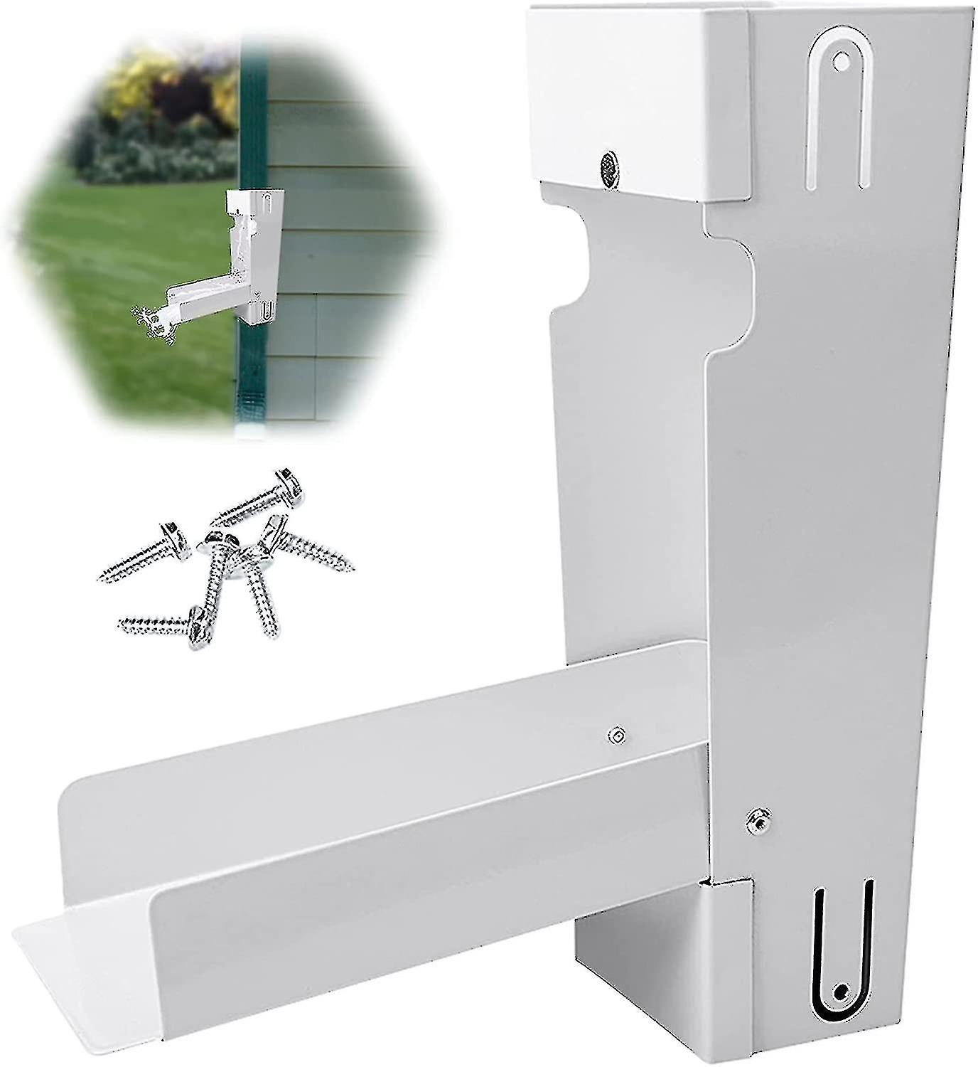 Système de collecte d’eau de pluie, déviateur de baril de pluie Système de collecte de capture en acier inoxydable Convient 3 « * 4 » Descente pluviale standard