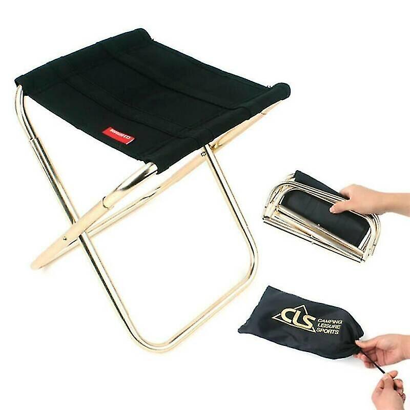 Mini Outdoor Foldable Chair Portable Beach Fishing Stool Camping Picnic Seat