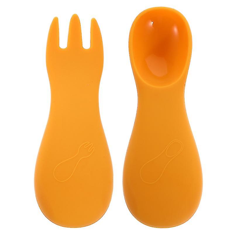 1set Baby Silicone Forks