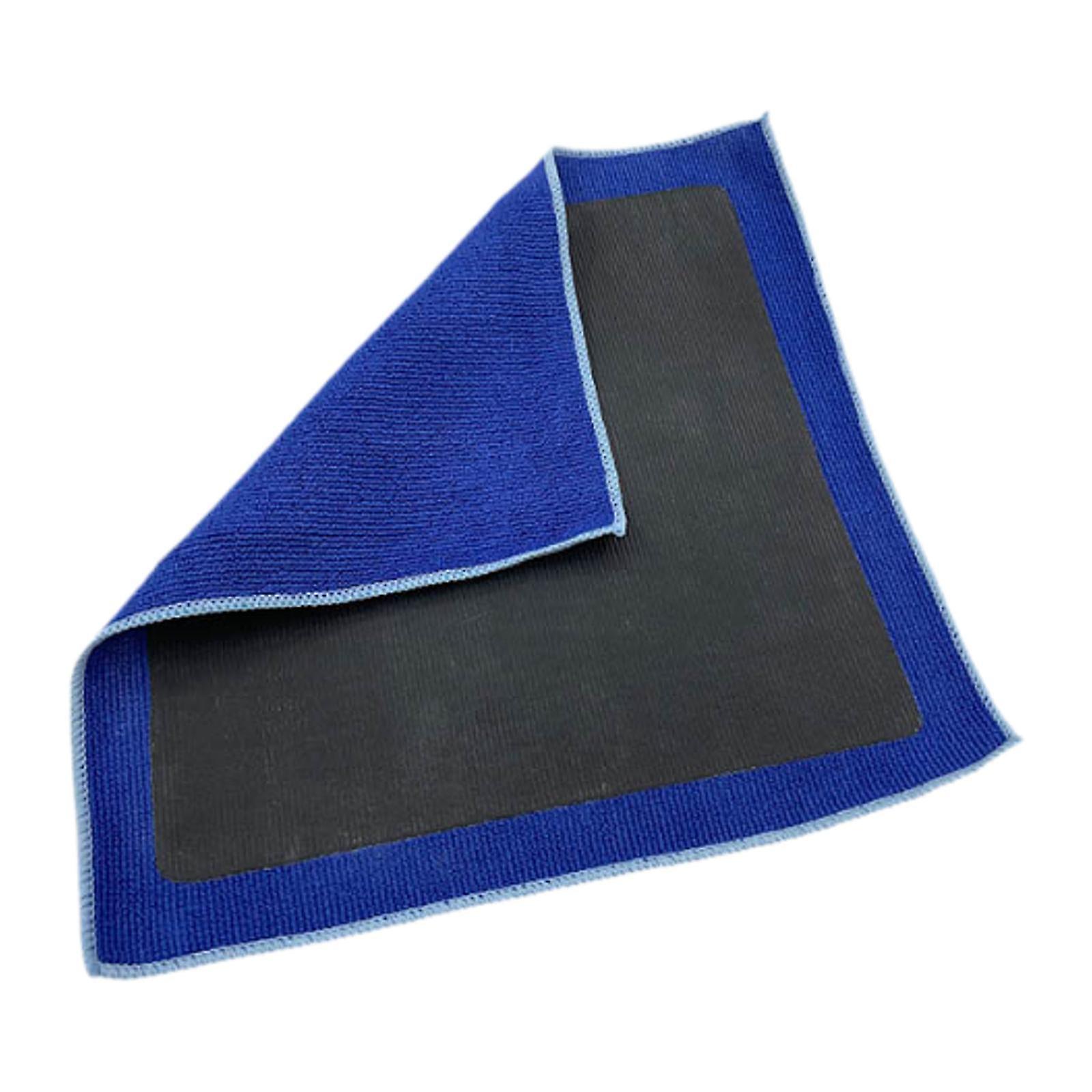 Generic Clay Bar Towel Efficient for Auto Caring Polishing Glass Cleaning Blue