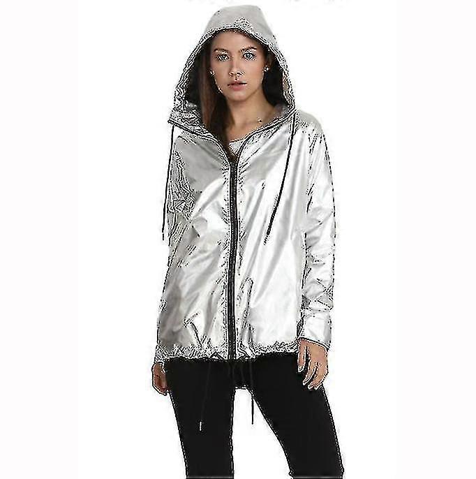 Women's Waterproof Rain Jacket Lightweight With Hood-mxbc