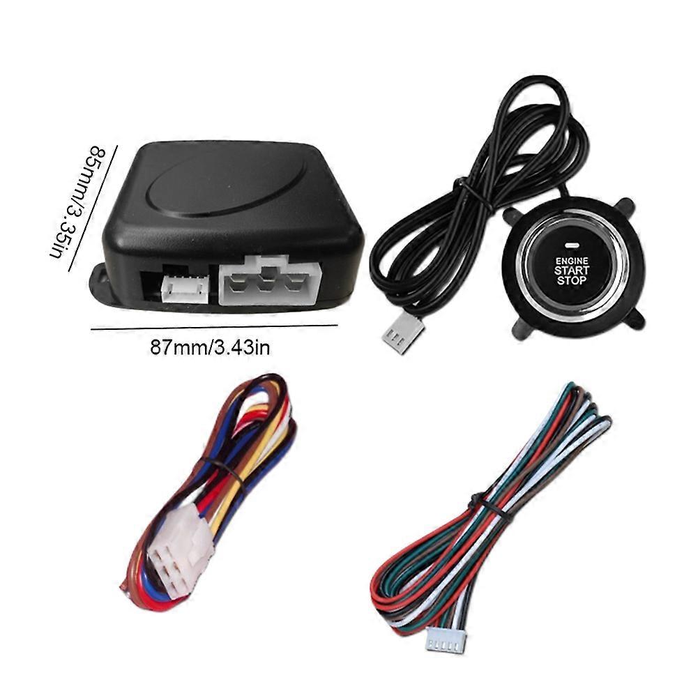 12V  Car Key Systems Key blade One Start System Automatic Ignition Engine Ignition System Remote Control less Entry System  Accessories