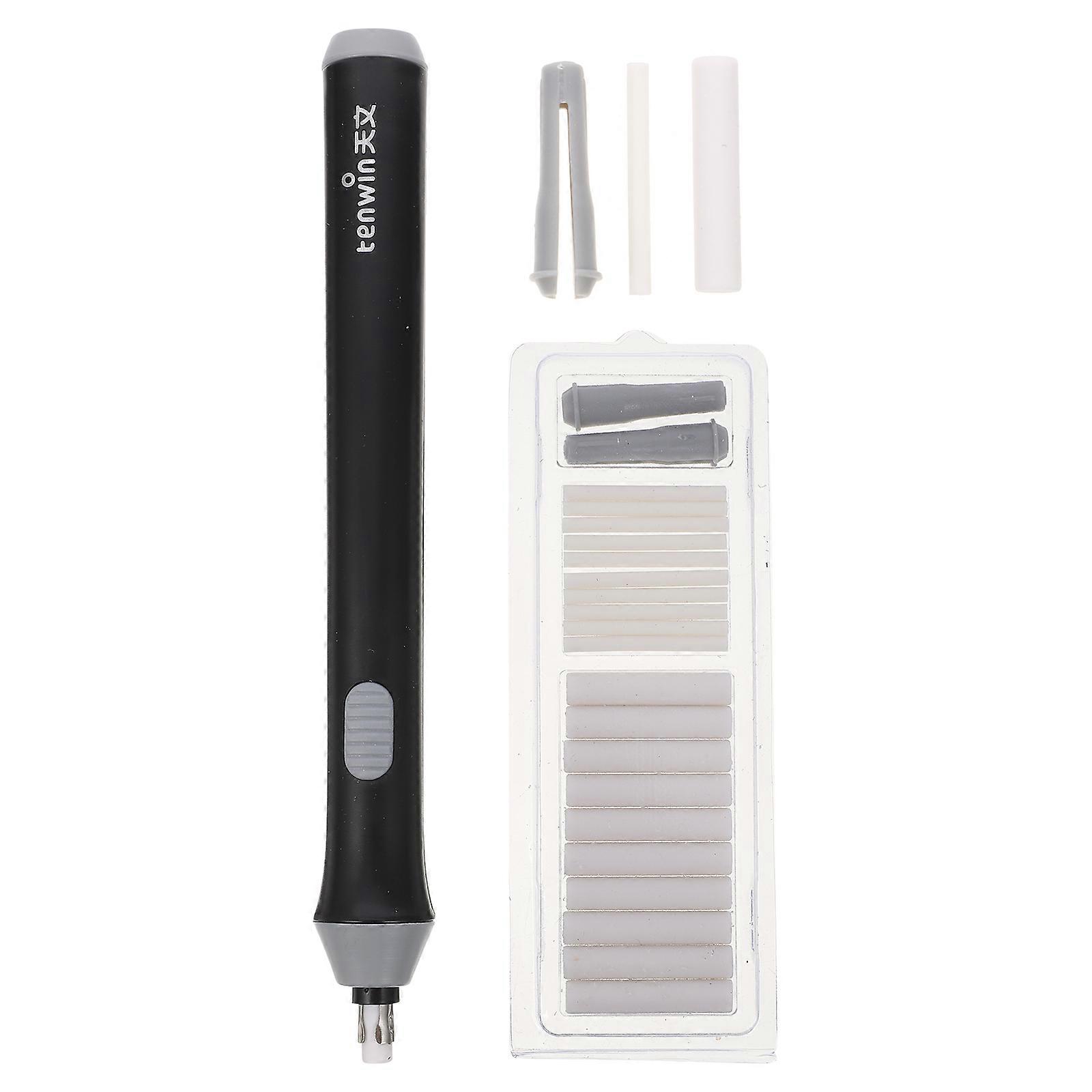 1 Set Electric Eraser Typo Eraser Sketch Modification Eraser Without Battery