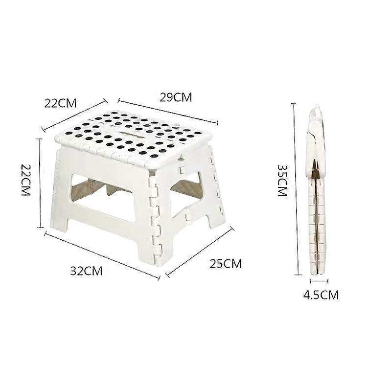 Foldable Stool Plastic Folding Stool Portable Folding Chair Chair Stool Convenient And Portable