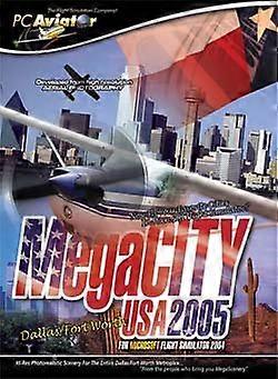 Megacity-Dalas Fort Worth Microsoft Flight Sim 2004 Expansion Pack CD ROM New and Sealed - PC CD - New & Sealed