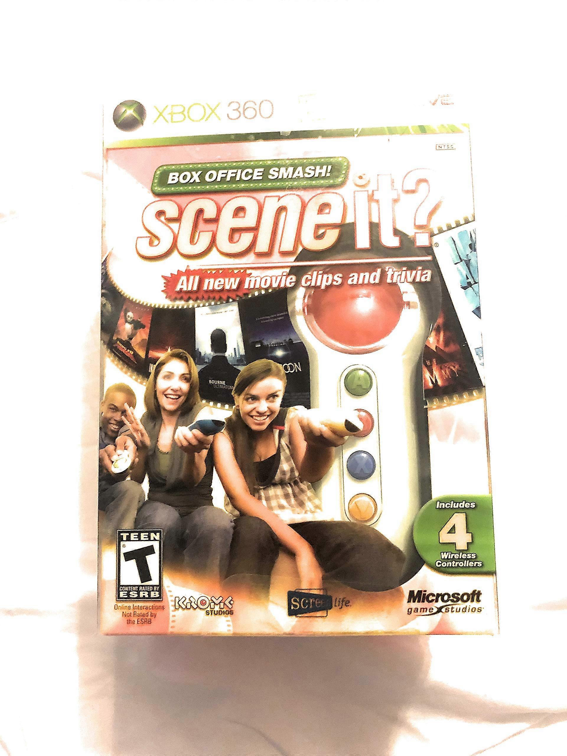 Scene It Box Office Smash Bundle - Xbox 360 - PAL - New & Sealed