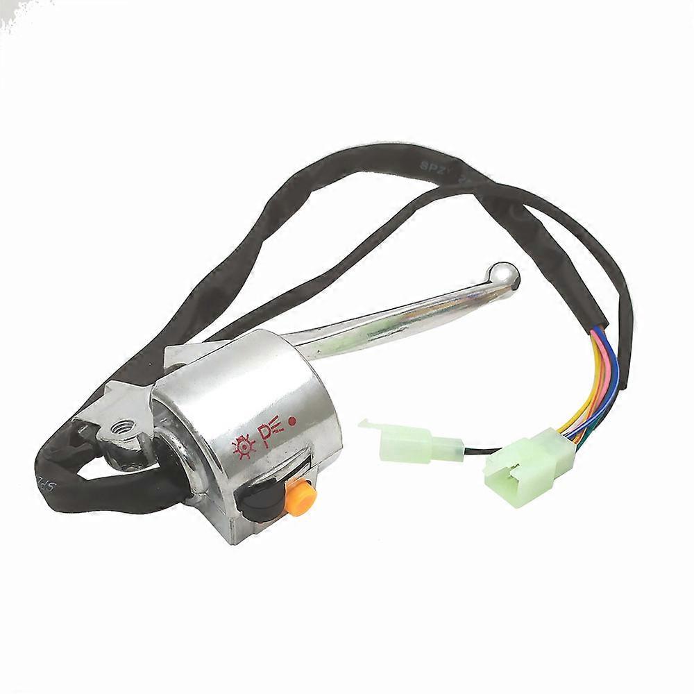 Silver Scooter Right Handlebar Switch with lever for 50cc Retro Chinese Motorcycle