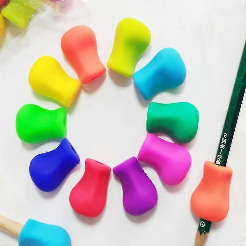 ergonomic writing children's silicone holder pieces