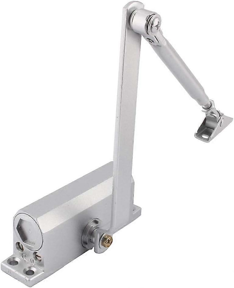 Automatic Door Closer, Adjustable Door Closer, for Door Weight 25-45kg, Self-Closing, Adjustable Spring for Left and Right Door Door, Suitable for Hom