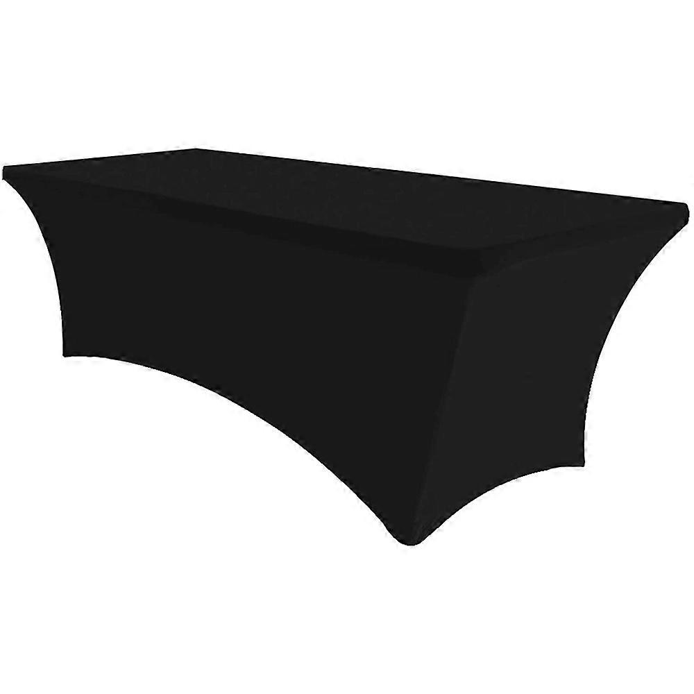 1PC Elastic Wedding Dining Decor Rectangular Spandex Tablecloth Stretch Table Cover Elegant Party