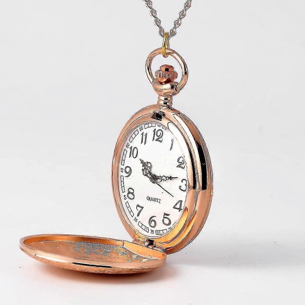 8849 Pocket Watches Men S Ladies Pocket Watch Gold Pattern Quartz ...