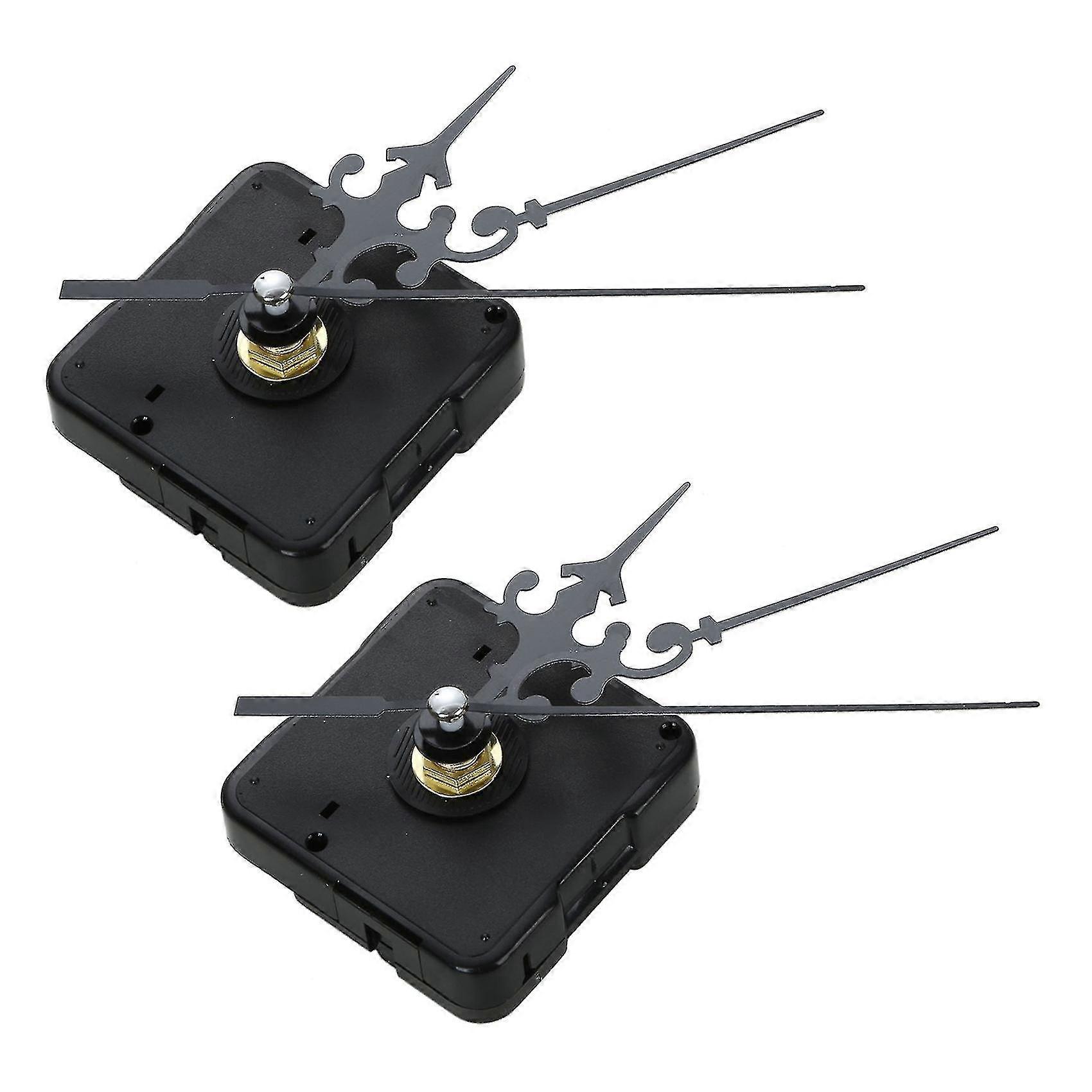 diy clock metal texture wall clock retro wall clock movement black