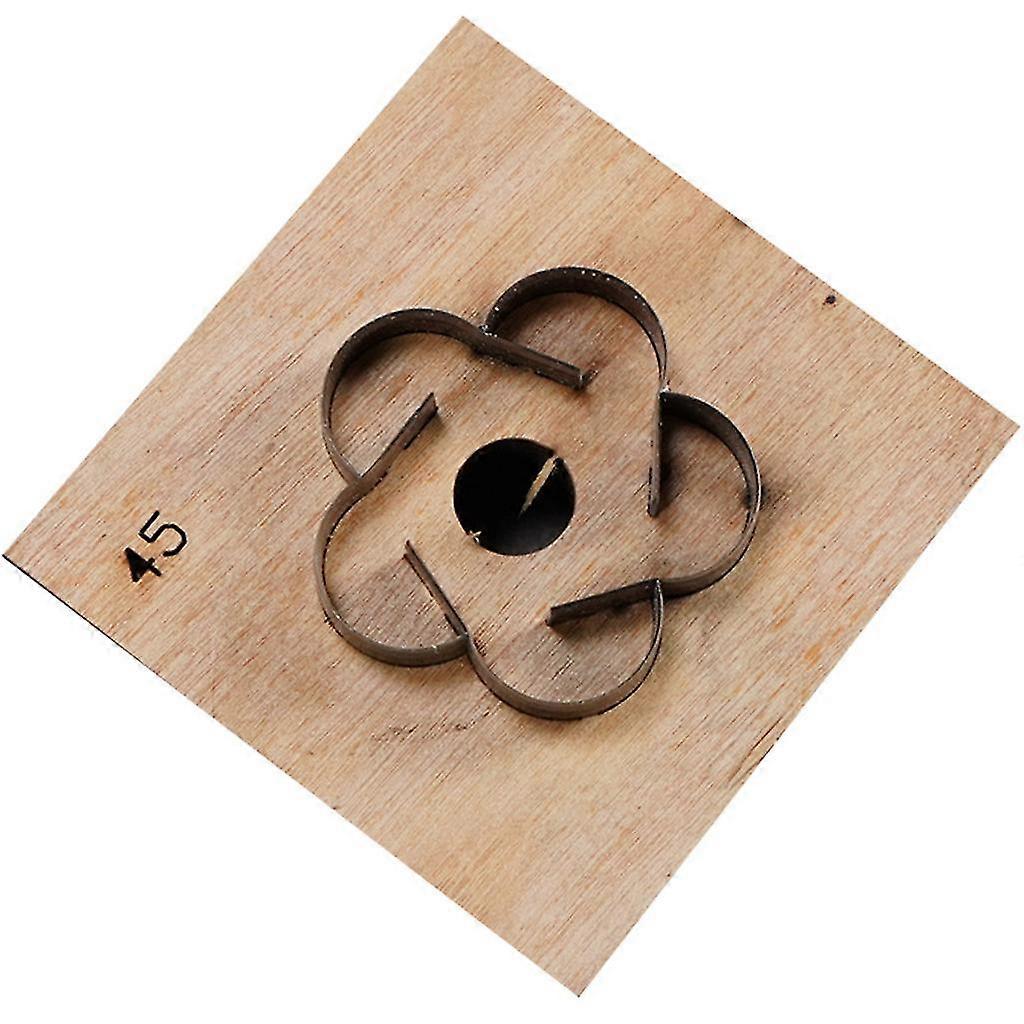 Leather Hydrangea Pendant Template Wooden Punching Die Cutting Mould Art Crafts