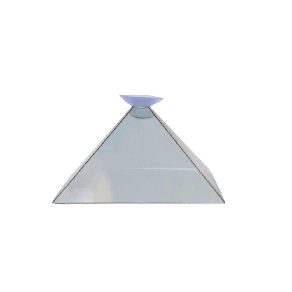 3D Hologram Pyramid Display Projector Video Stand Universal For Smart Mobile