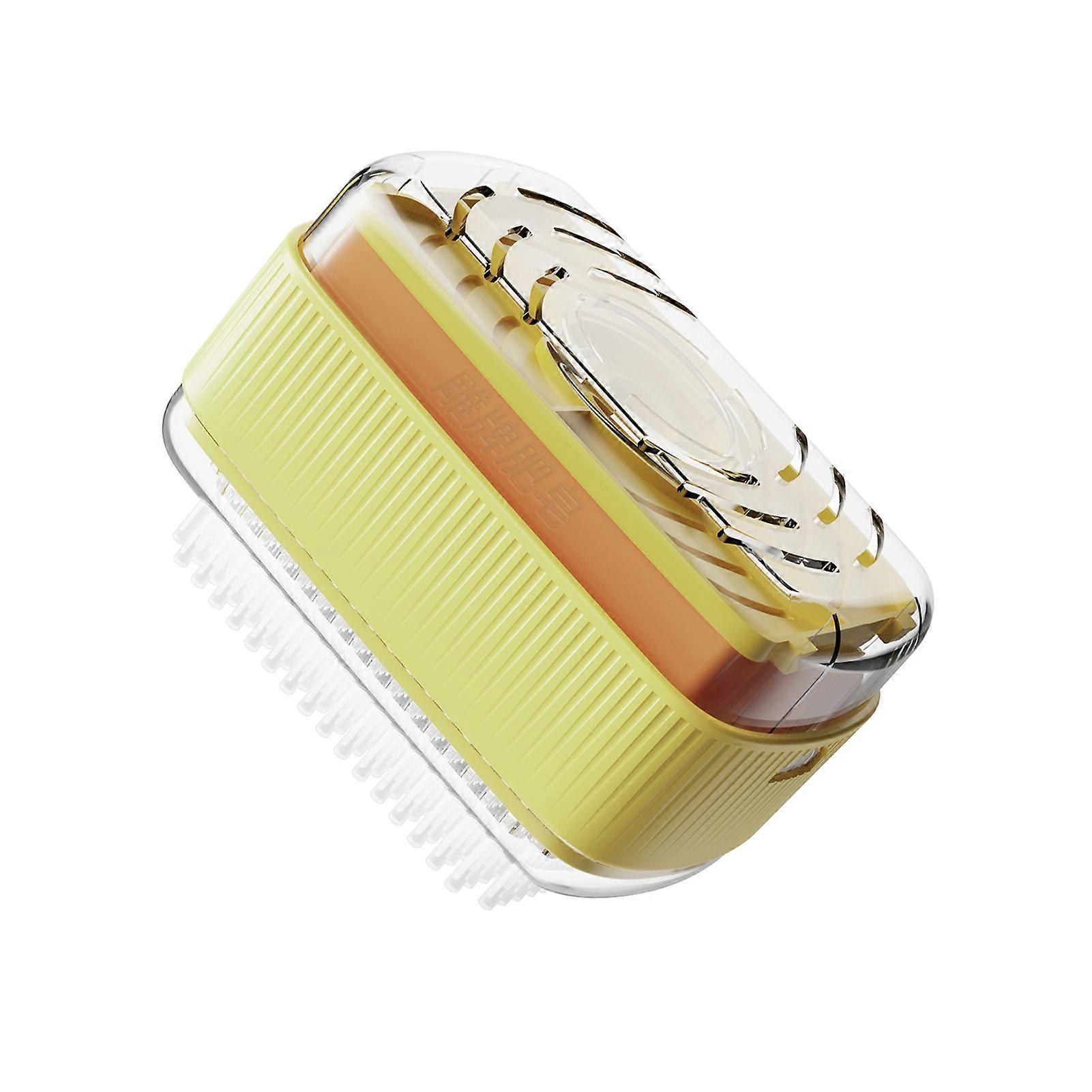 Multifunctional Soap Bubble Box with Laundry Brush Free Hand Rubbing Roller Box