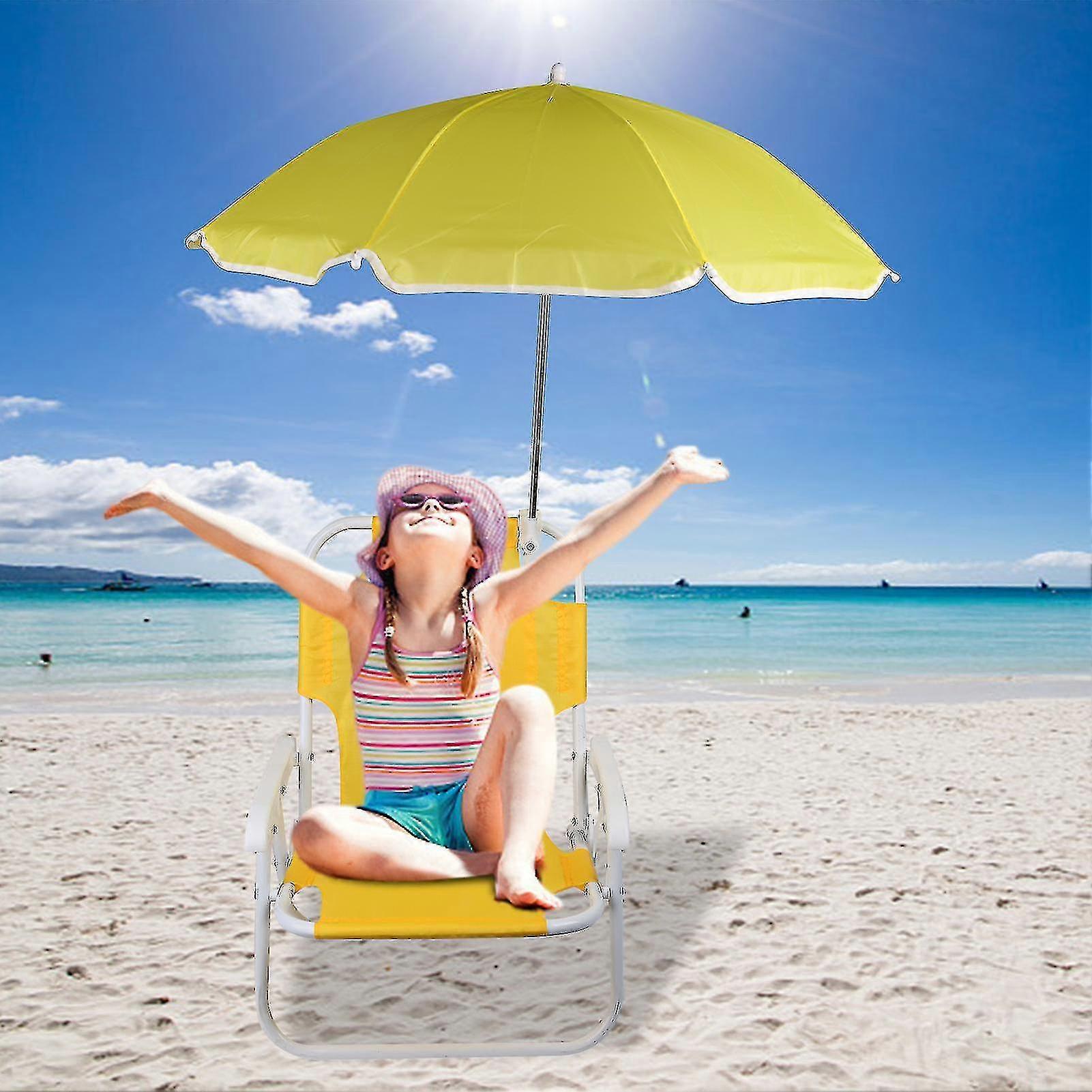 Beach Chs And Umbrs Outdoor Beach Folding Functal Portable Deck Chs