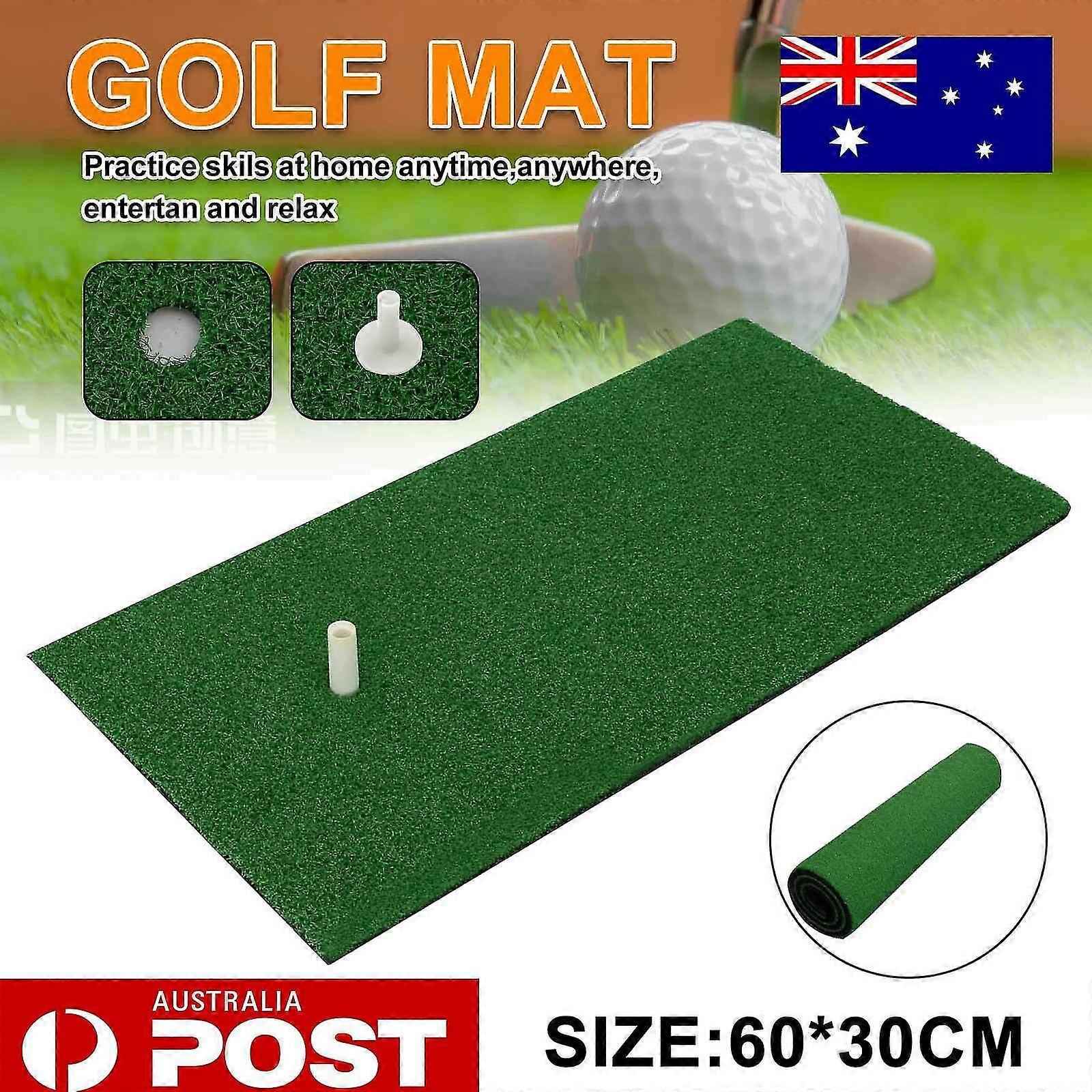 30*60 Mat Swing Detect Batting Aid Grass Golf Indoor Pad