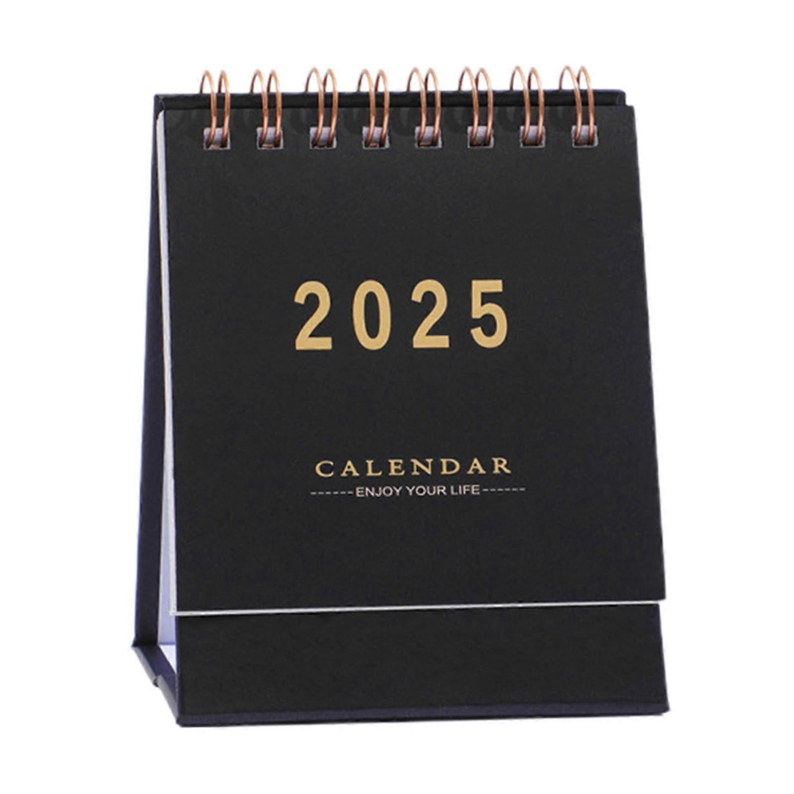 Advent Calendar 2024 Small Desk Calendar 2025 Standing Flip Desktop Calendar Small Desktop Calendar Standing Monthly Desk Calendar Tabletop Calendar D