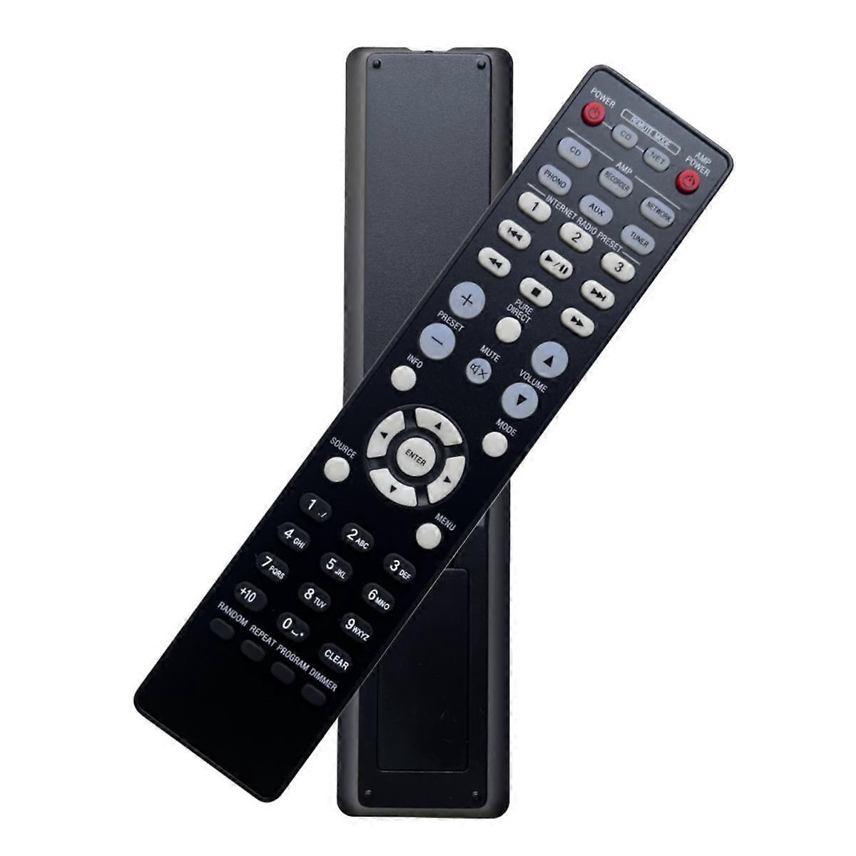 Replacement Remote Control for Denon Integrated Stereo Amplifier PMA-720AE PMA-520AE PMA720AE PMA520AE