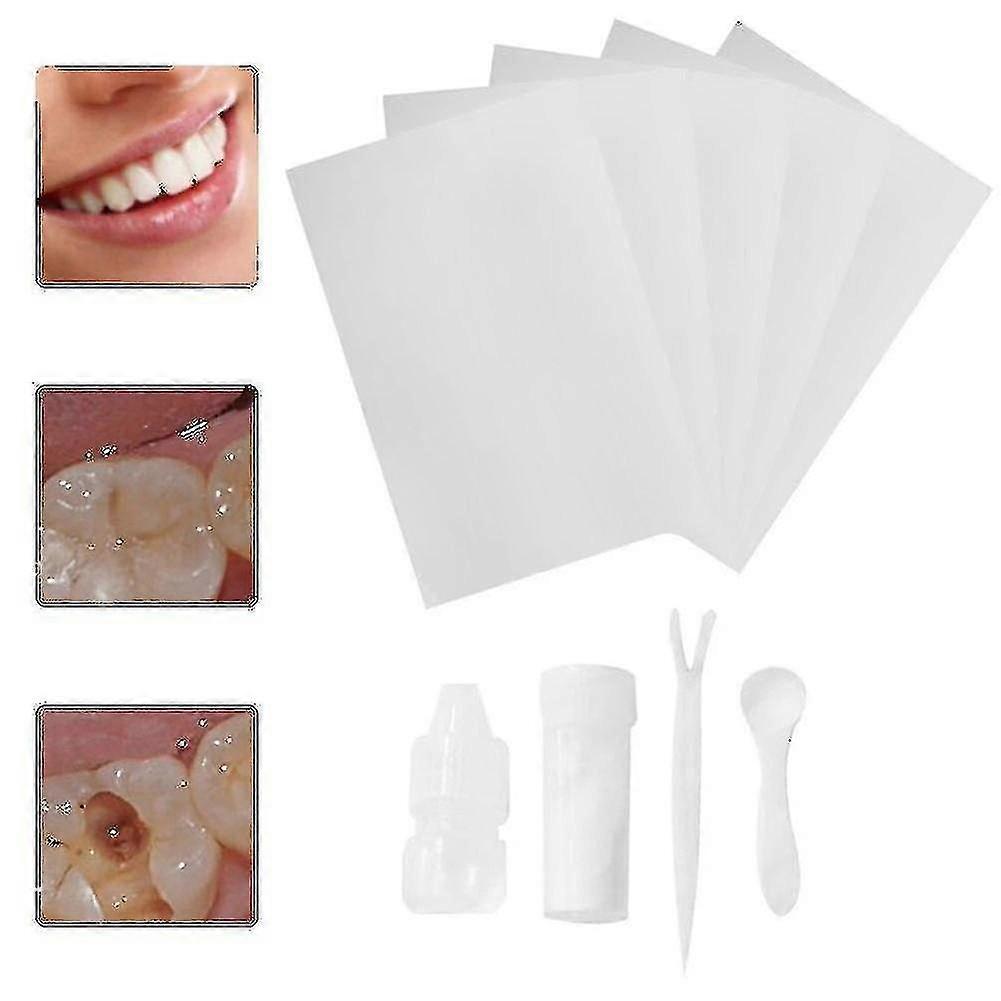 Réparation Ciment Dents Gap Falseteeth Solid Glue Set Remplissage dentaire Kit dentaire Temporary Fake Teeth Glue