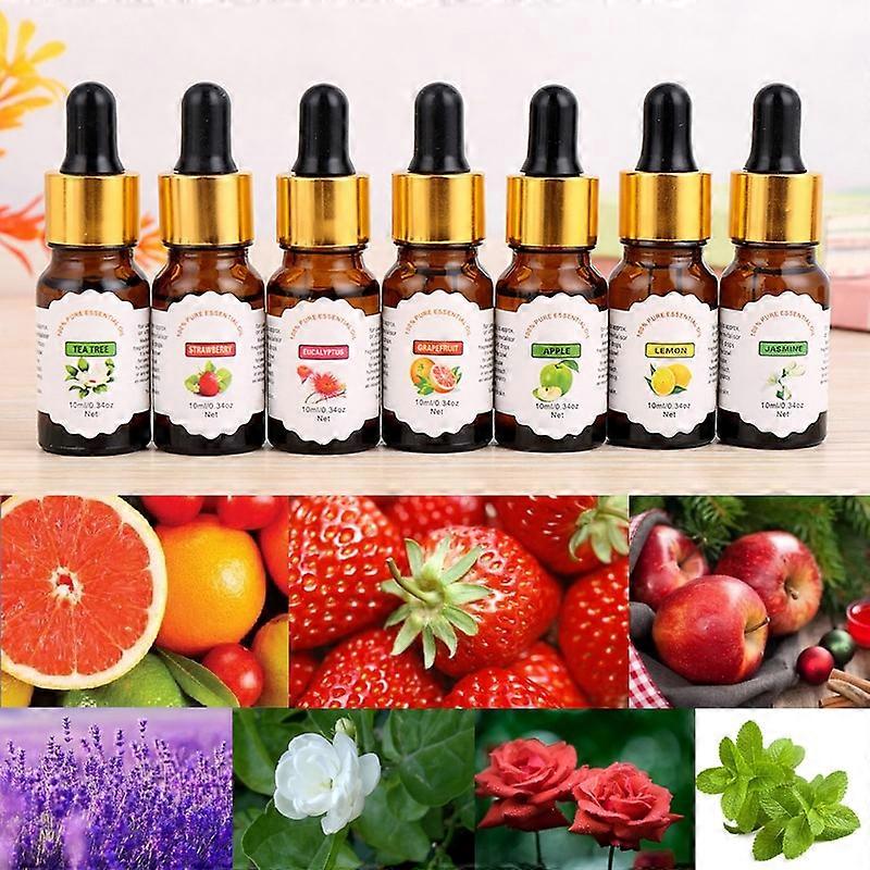 10ML with Dropper LavenderEucalyptus Vanill Pure Natural Essential Oils