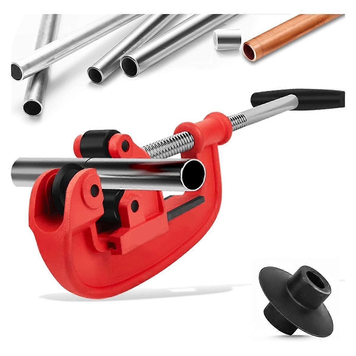 1-3 Inch Pipe Cutter Tool with Extra Blade-Professional Tubing Cutter Tool-SharpRigid Pipe Cutter f