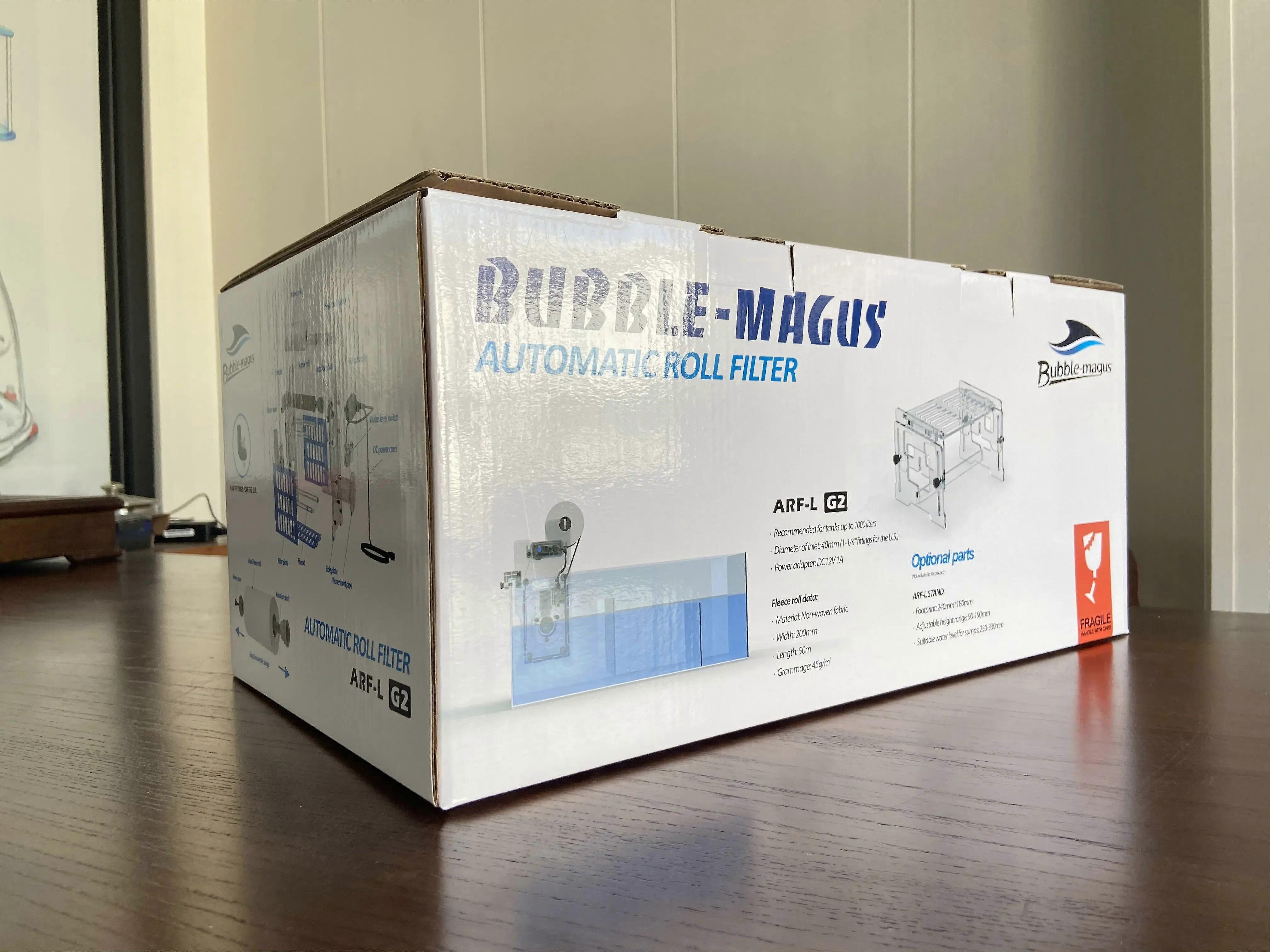 BUBBLE MAGUS BM NEW 2022 ARF-L-G2 Automatic filter Wet and dry separator marine aquarium freshwater external filter pump