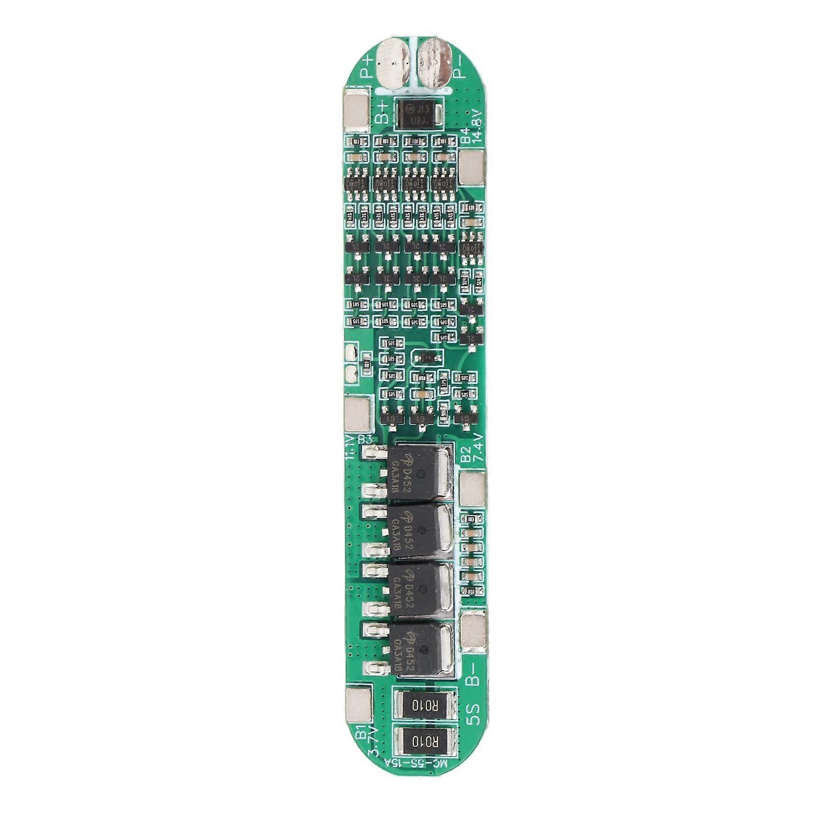 thumbnail image 2 of 5S 18A 18.5V 21V Lithium Battery BMS Protection PCB Board For Drill Battery Packs 2 of 5