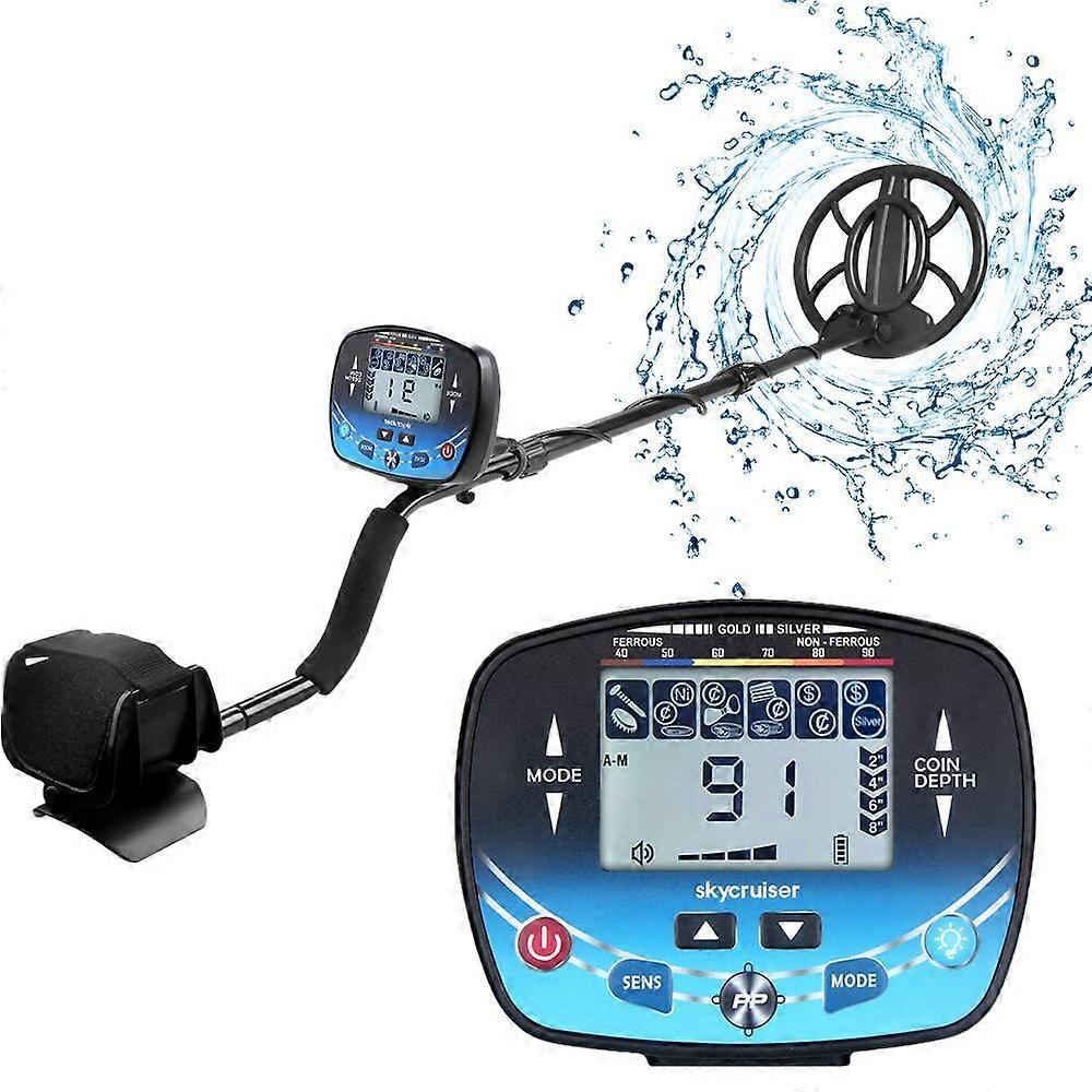 Professional Underground Metal Detector MD910B with Backlight LCD Digital display Hot Sell with 11" Waterproof Search Coil