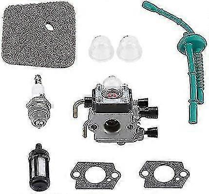 Carburetor Kit Replacement Compatible with Stihl Fs55 Fs55r Fs55rc Fs38 Km55 Hl45 Km55r AfCompatible withdable Engine Parts Accessories-sy