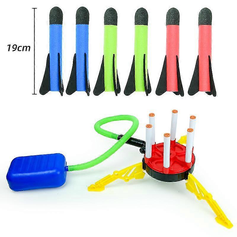 子供のための決闘ロケットランチャーおもちゃ - 屋外エアロケットおもちゃ