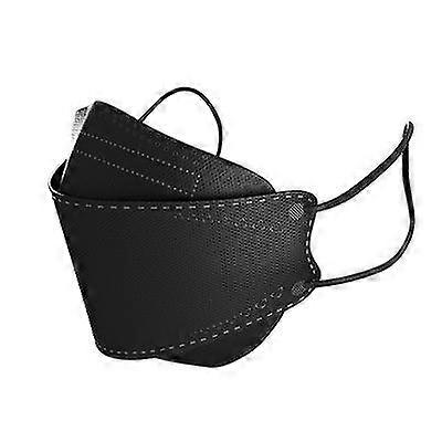 EVAGO Adult Face Mask N95/kn95/p2/ffp2 Face Mask Ce 5-layer Protective Black Mask Filter Efficiency95% Breathable Elastic Masks