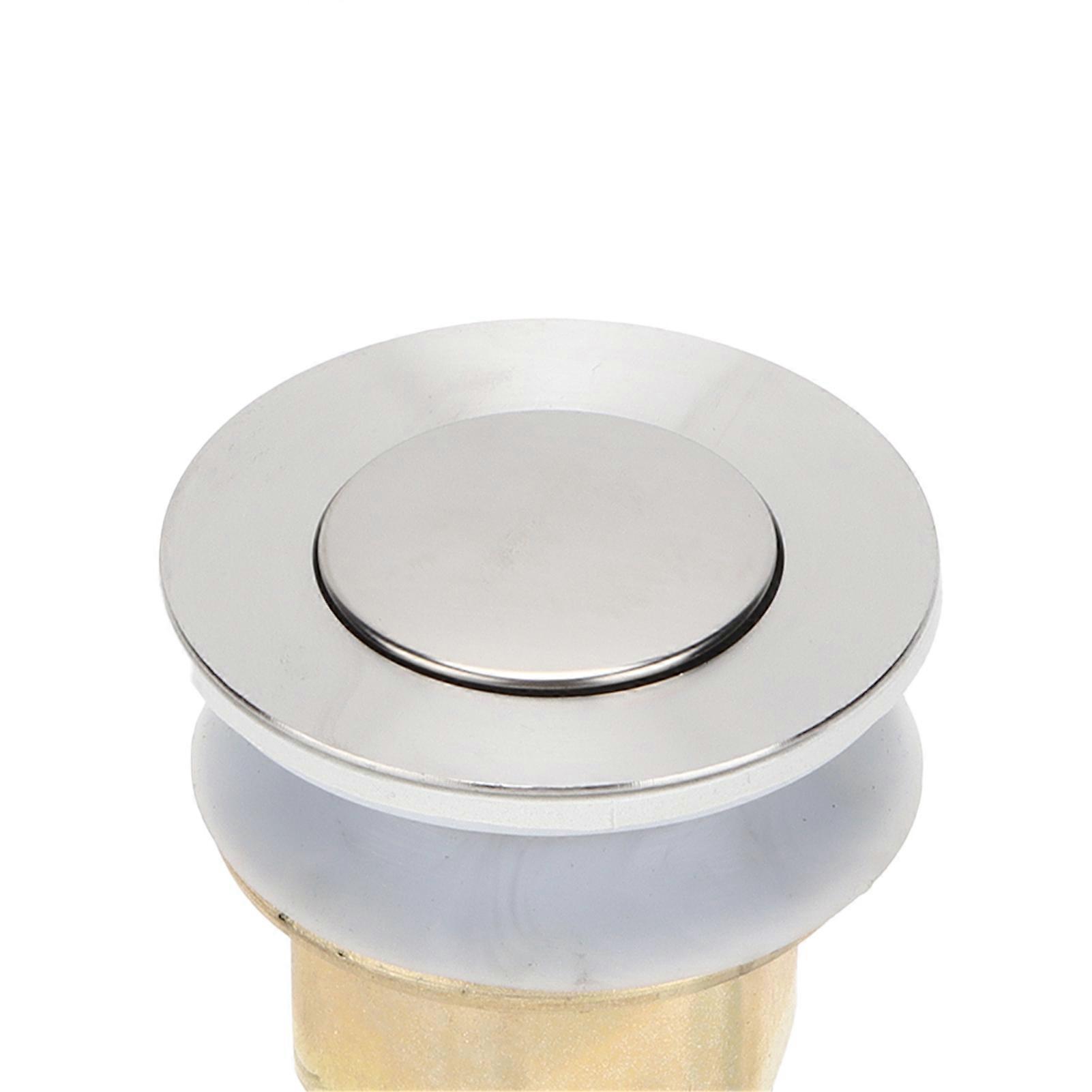 Floor Drain Bouncing with Strainer AntiClogging Plug 304 Stainless Steel for RV Camper Yacht Boat