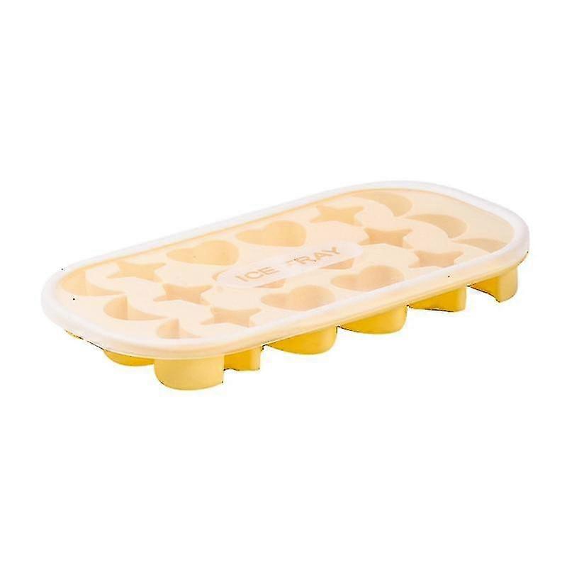 Shape Of Heart Stars Moon Ice Making And Ice Storage Ice Cube Molds With Lid