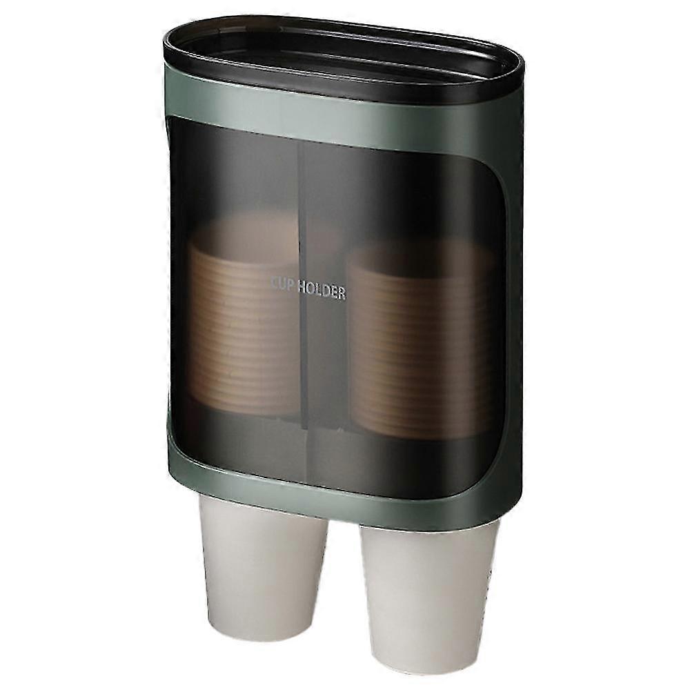 Pull Type Cup Dispenser, Paste Plate Mountable Cups Holder, Mounting Water Dispenser Cooler Or Wall