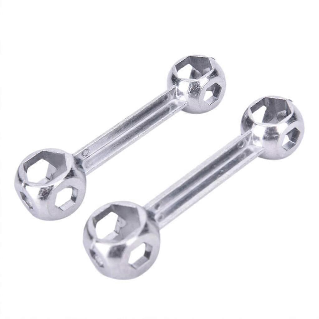10 In 1 Cycling Hexagon Wrench Durable Hex Key Bicycle Repair Hand Tool Anti-rust Torque Portable Mini
