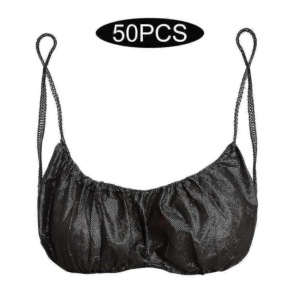 50 قطعة حمالة صدر يمكن التخلص منها لرذاذ تان ، صالون سبا يمكن التخلص منه أعلى الملابس الداخلية عالية الجودة