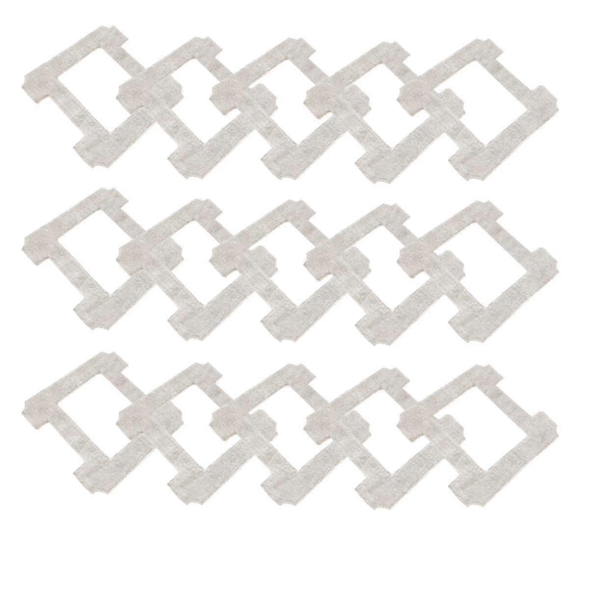 15 Pcs For Winbot W1 W1 Pro Window Cleaning Robot Cleanable And Reusable Microfiber Cloths