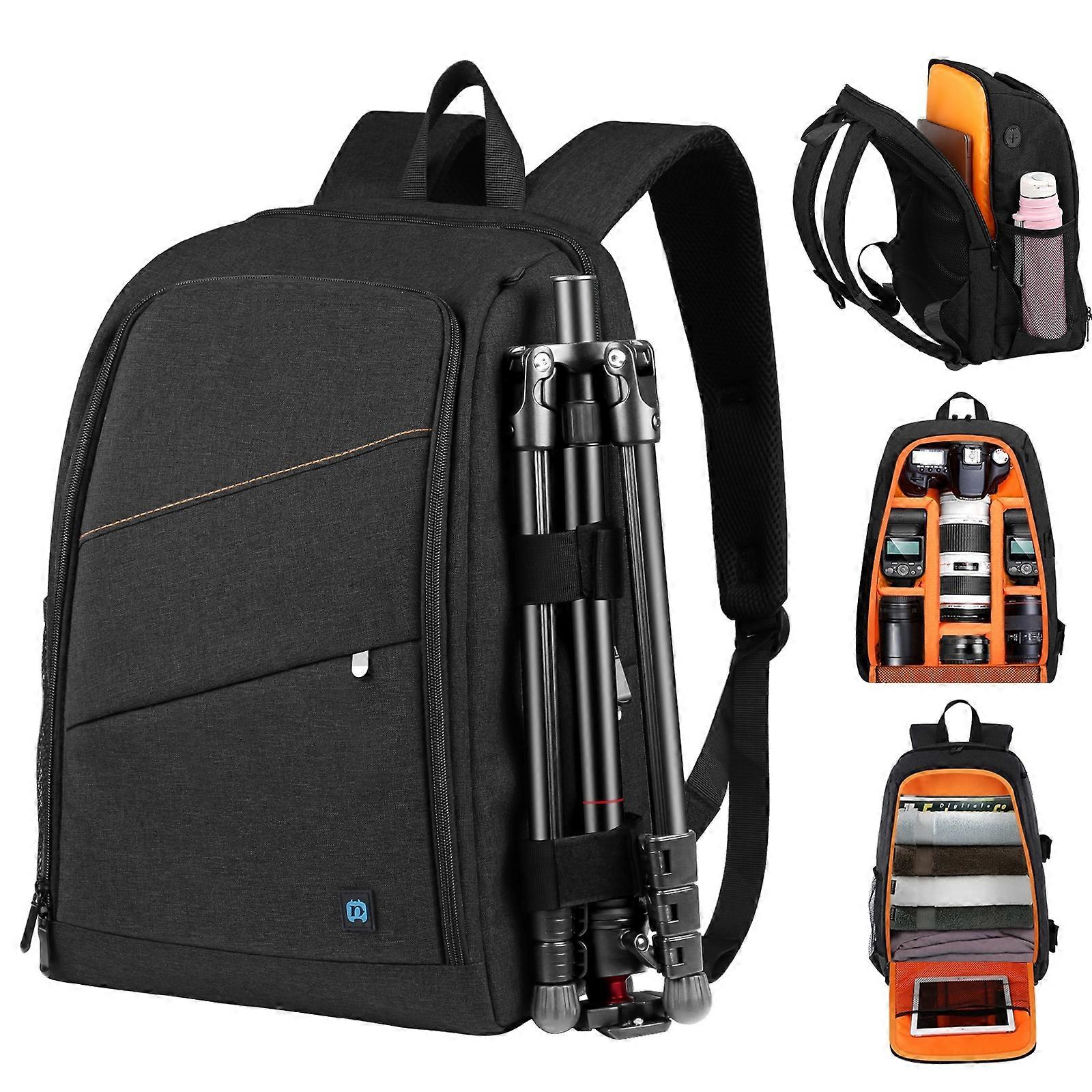 PULUZ Waterproof Scratch-proof Dual Shoulders Backpack