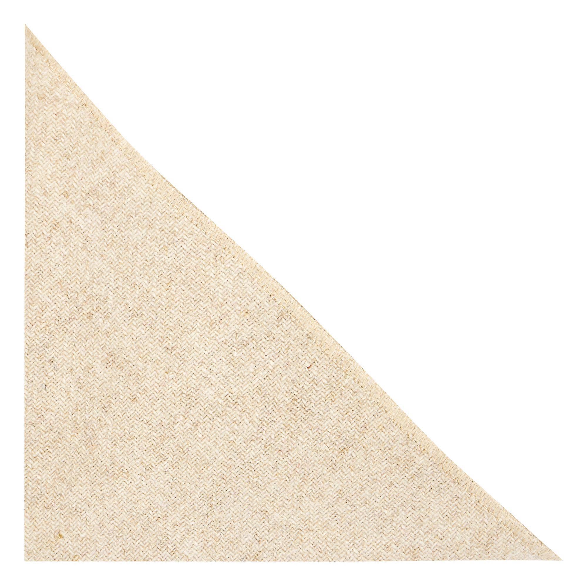 Oatmeal Woven Wool Pocket Square