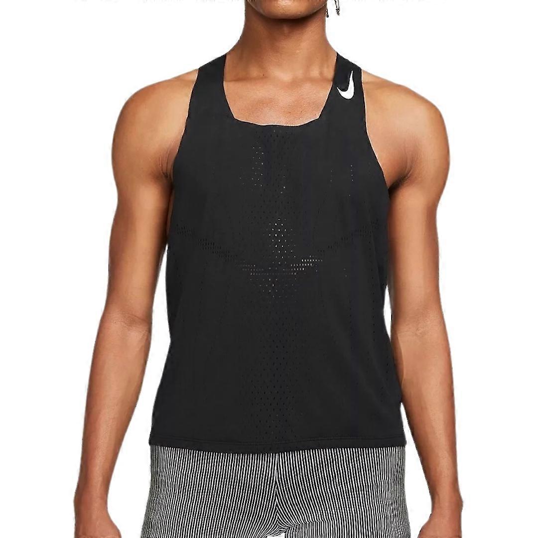Nike Dri-Fit Breathable Black Running Vest
